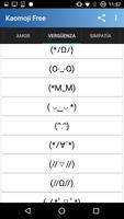 Kaomoji: Emojis Japoneses captura de pantalla 2