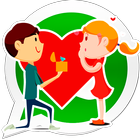 Stickers de amor - WAStickerApps de amor icône