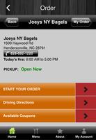 Joeys NY Bagels скриншот 3