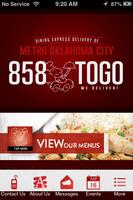 Dining Express 858-ToGo پوسٹر