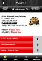 برنامه‌نما Great Alaska Pizza عکس از صفحه