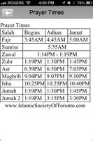 Islamic Society of Toronto Screenshot 2