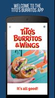 Tito's Burritos & Wings الملصق