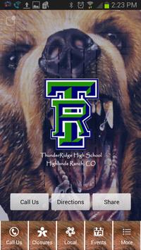 ThunderRidge High School poster