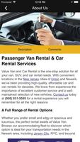 Value Van & Car Rental capture d'écran 1