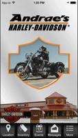 Andrae's Harley-Davidson Affiche