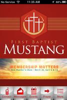 First Baptist Mustang Affiche