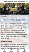 Belmont Police Department スクリーンショット 1