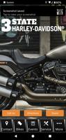3 State Harley-Davidson Affiche