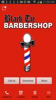 Black Tie Barber Shop Cartaz