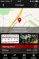 Canberra Motorcycle Centre capture d'écran 1