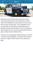 El Cajon Police Officers Association capture d'écran 2