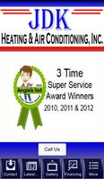 JDK Heating & Air Conditioning Affiche
