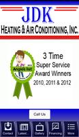 JDK Heating & Air Conditioning Cartaz