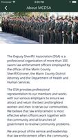 Marin County Deputy Sheriffs' Association Screenshot 2