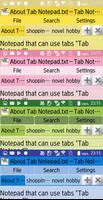 "Tab Notepad" Sticky note,Calendar,Alarm! Ekran Görüntüsü 3