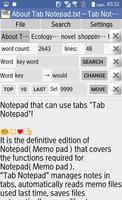 "Tab Notepad" Sticky note,Calendar,Alarm! Ekran Görüntüsü 1