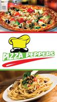 Pizza Peppers Poster