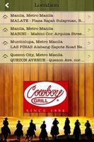 Cowboy Grill Philippines स्क्रीनशॉट 1