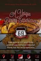 69 Steak House Plakat