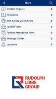 Rudolph Libbe Group Health & Safety App captura de pantalla 1