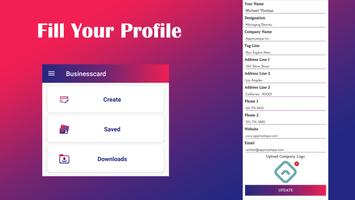 Business Card ảnh chụp màn hình 1
