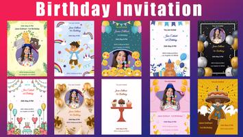 Invitation Card Maker постер