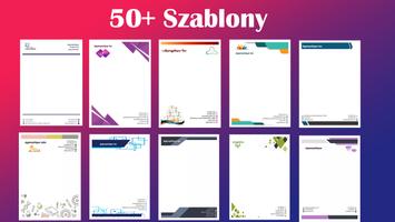 Nagłówek listowy plakat