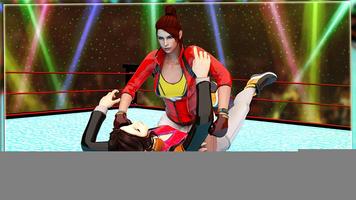 Ultimate Wrestling Girls Ring Fighter Affiche