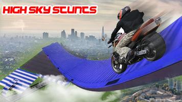 Impossible Motorcycle Stunts : Mega Tracks Race 截图 2
