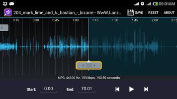 Ringtone maker & Audio Clipper скриншот 1