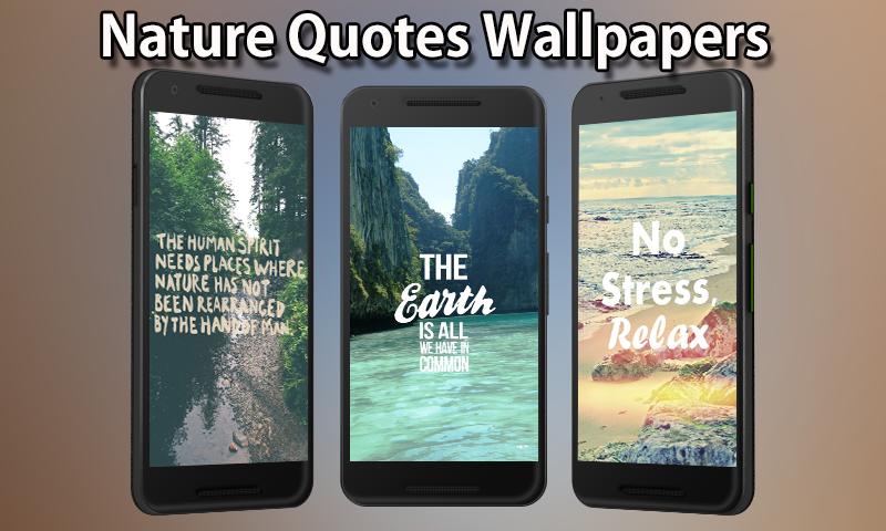 Nature Quotes Wallpaper Download - Nature Wallpaper With Quotes