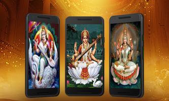 Saraswati Mata HD Wallpapers 포스터