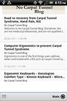No Carpal Tunnel Syndrome スクリーンショット 1