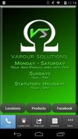 Vapour Solutions App पोस्टर