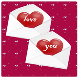 Romantic Love SMS Malay आइकन