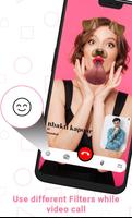 Girl Fake Video Call - Fake video Call imagem de tela 3