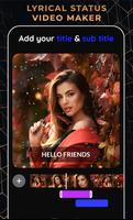 Photo Video Maker With Lyrics - Video Maker ภาพหน้าจอ 1