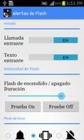 alertas de Flash captura de pantalla 1