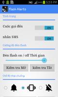 đèn flash Cảnh báo ảnh chụp màn hình 1