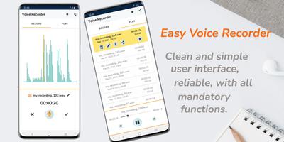 Easy Voice Recorder Affiche