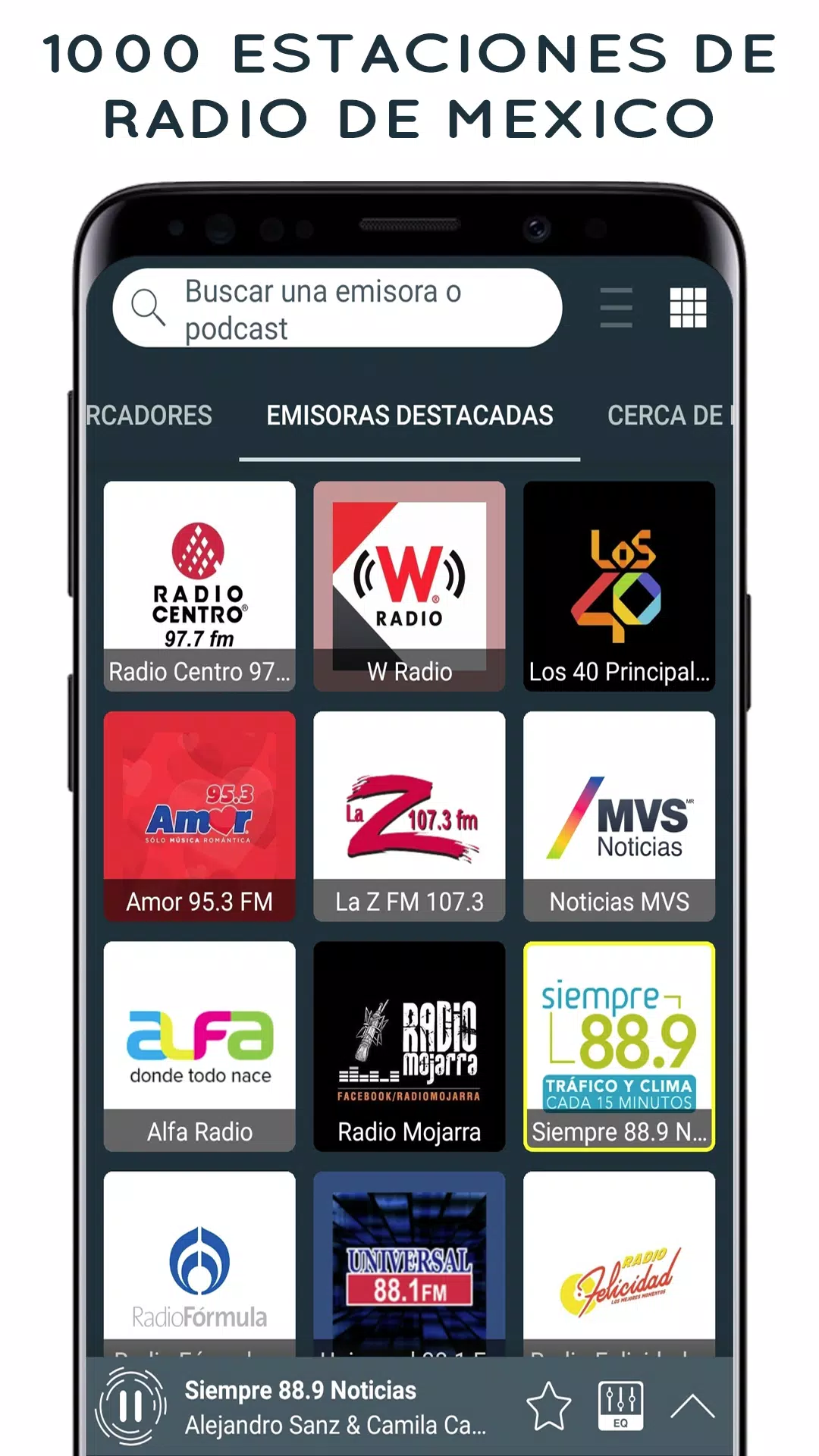 Descarga de APK de Radio Mexico - radio en vivo para Android
