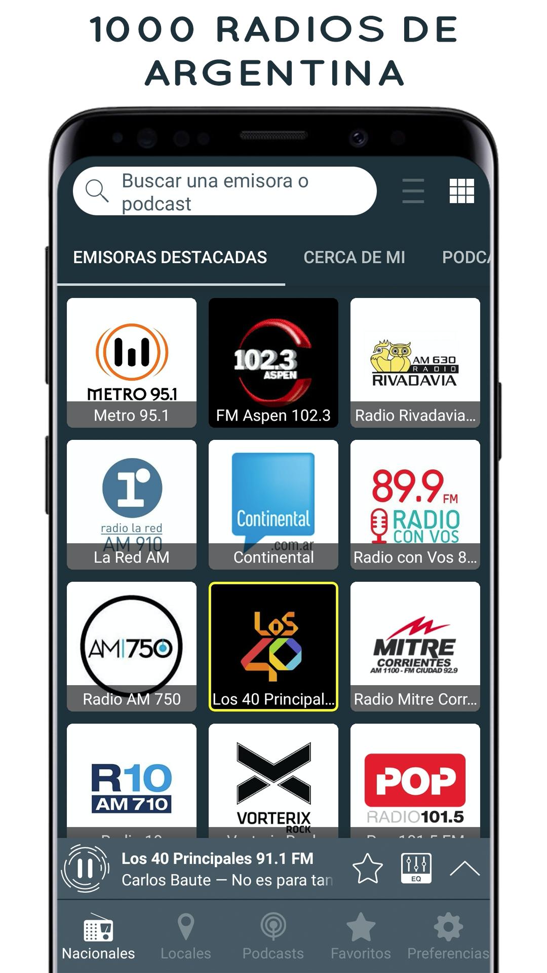 Radios Argentinas Radio AM, FM, Radio en vivo for Android APK Download