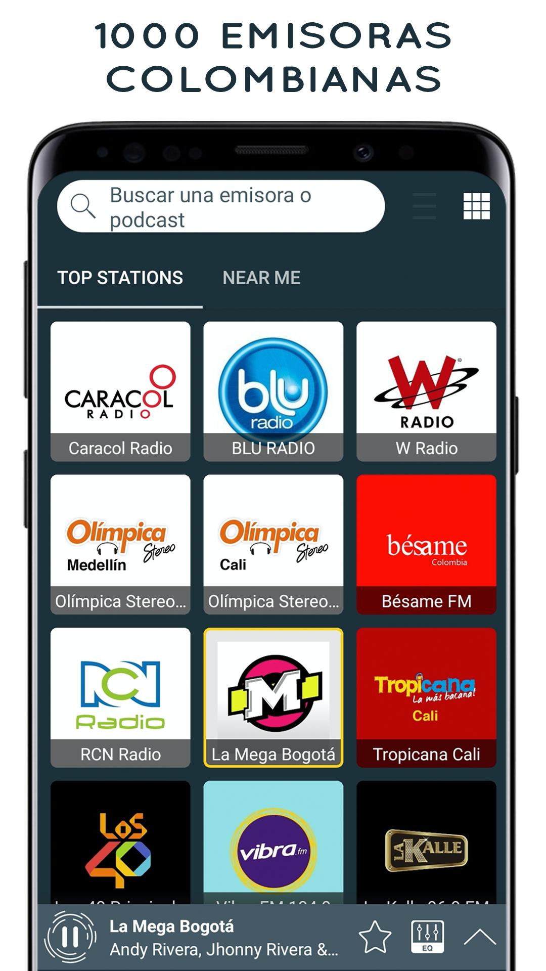 Descarga de APK de Emisoras Colombianas en Vivo para Android