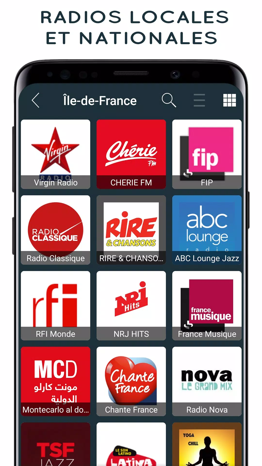 Descarga de APK de Radios Françaises FM en Direct para Android