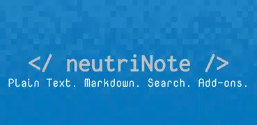 neutriNote: open source notes