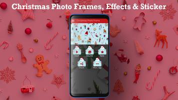 Christmas Photo Frame,Effects & Stickers capture d'écran 1