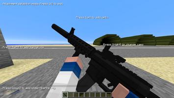 GUNS mod for Minecraft PE capture d'écran 3