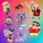 Cartoon Stickers icono