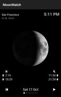 Moon Calendar Watch Affiche